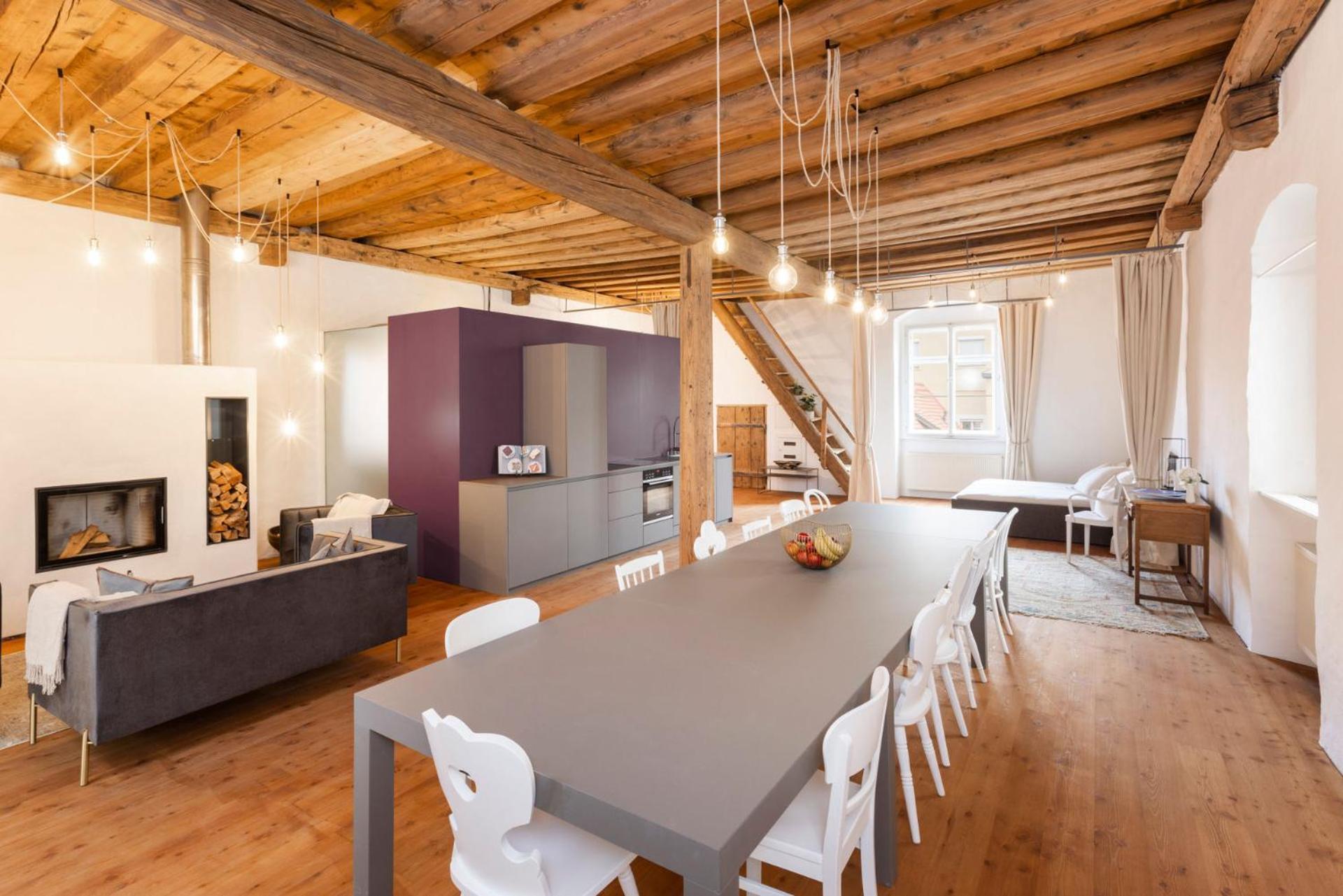 Appartamento Siebensternehaus Steyr Esterno foto