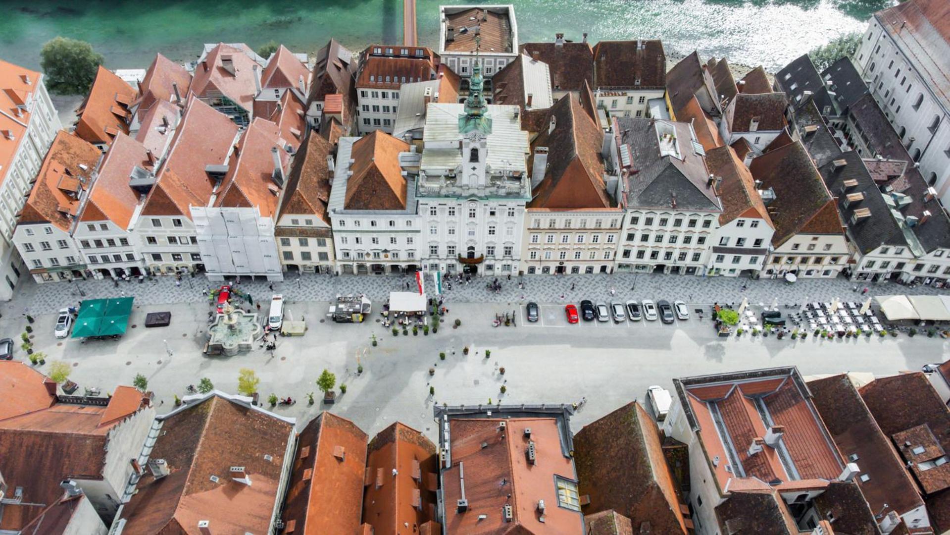 Appartamento Siebensternehaus Steyr Esterno foto